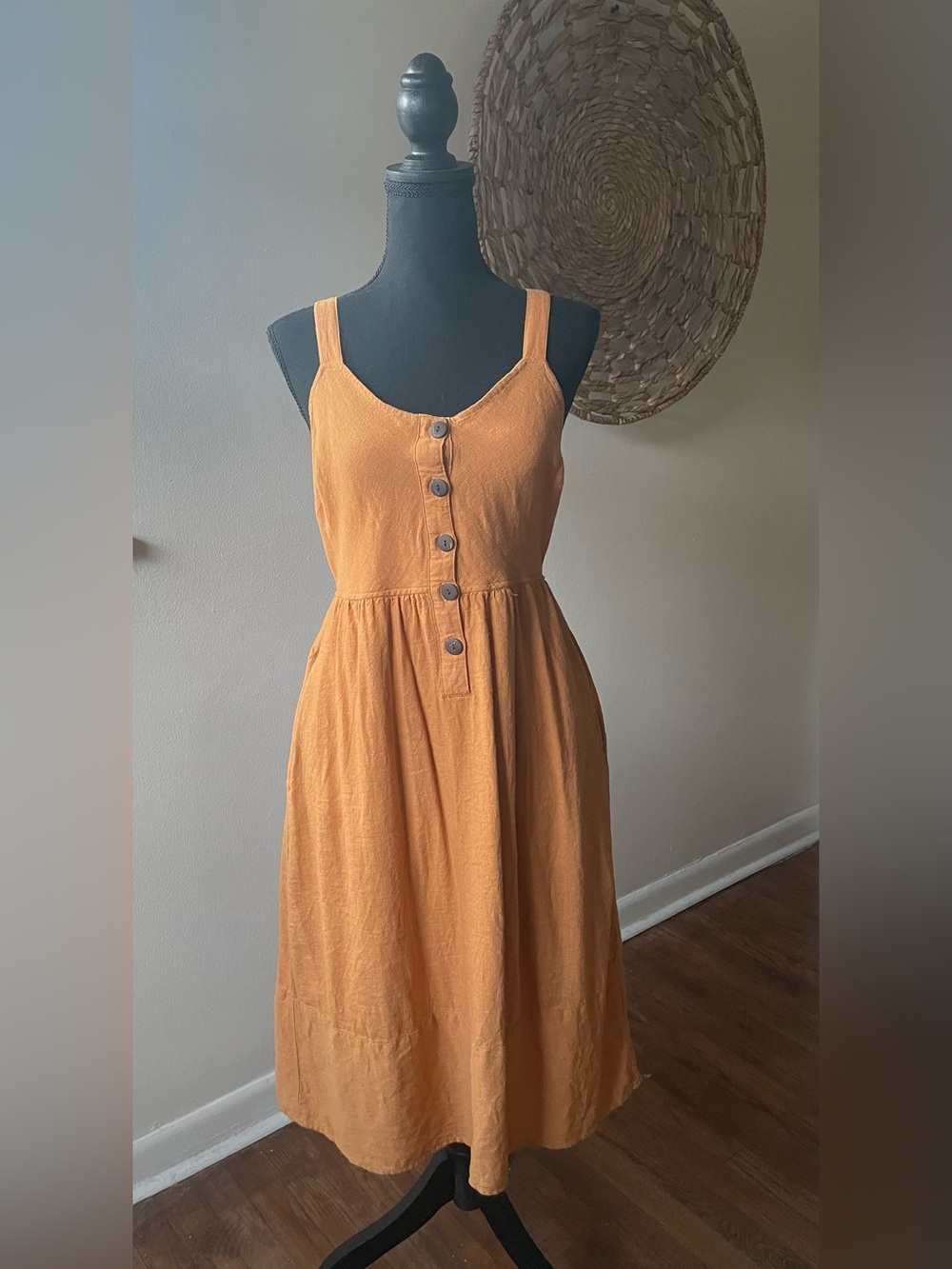 Universal Thread Mustard Dress
